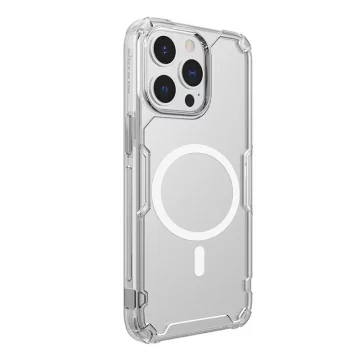 Nillkin Nature Pro Magnetische Hülle für iPhone 13 Pro Magnetic Armor Cover Transparente Hülle (MagSafe-kompatibel)