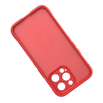 Magic Shield Case Hülle für iPhone 13 Pro Max elastische gepanzerte Hülle in Burgund
