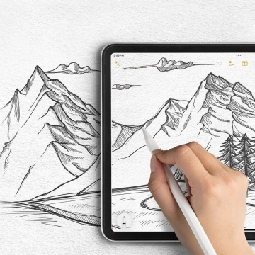 Ringke Paper Touch 2er-Pack Schutzhülle für Apple iPad Air 13 2024 Clear
