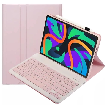 Etui ochronne z klawiaturą Alogy Keyboard case klawiatura bezprzewodowa do Lenovo Tab K11 / K11E 11” M11 10.95" TB330FU / TB330XU / TB331FC różowe