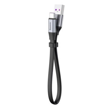 BASEUS SC5A/QC3.0 TYP-C KABEL 23CM GRAU