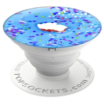 Uchwyt i podstawka do telefonucPopsockets Blue Donut 