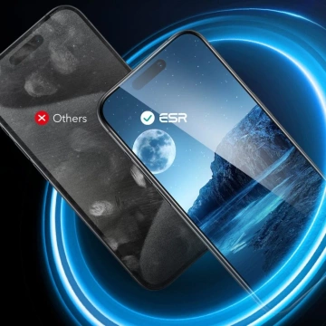 ESR Panzerglas 2er-Pack für iPhone 16 Plus Klar