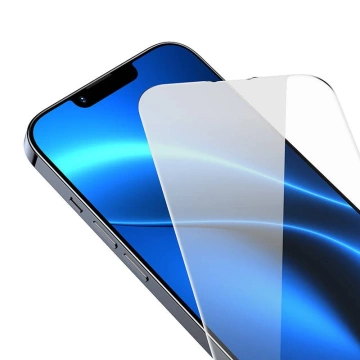 Gehärtetes Glas 0,3 mm Baseus Crystal für iPhone 14 Plus/13 Pro Max (2 Stück)