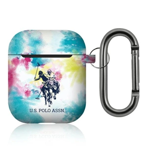 Etui ochronne na słuchawki US Polo Tie & Dye Collection do Apple AirPods s multicolor