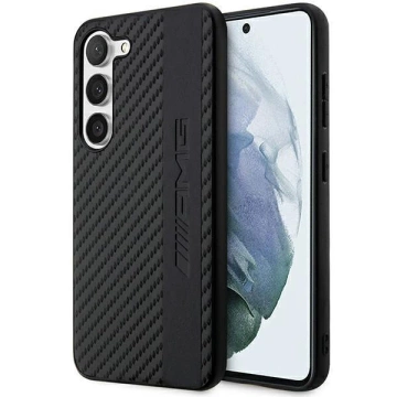 Etui AMG für Samsung Galaxy S23 HardCase Carbon Stripe
