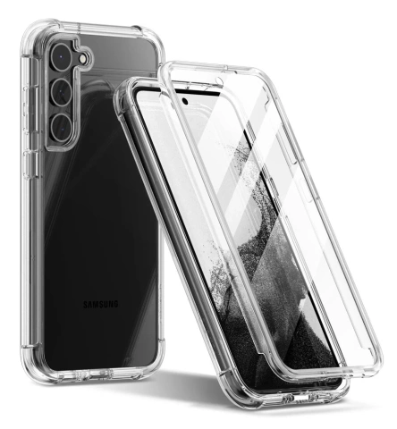 Etui ochronne na telefon Kevlar do Samsung Galaxy S23+ Plus Clear