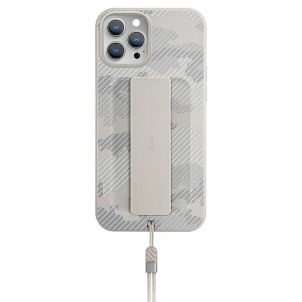 UNIQ Heldro Hülle für iPhone 12 Pro Max 6.7" Beige Camo/Elfenbein Camo Antimikrobiell
