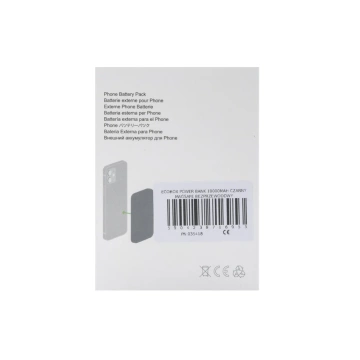 PowerBank ECOBOX 10000mAh Czarny MagSafe Bezprzewodowy