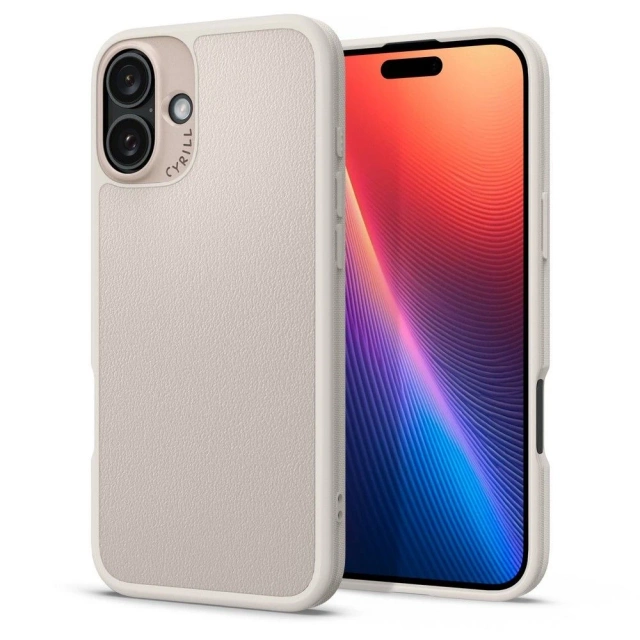 Spigen-Hülle für iPhone 16 Cyrill Kajuk Mag MagSafe Creme