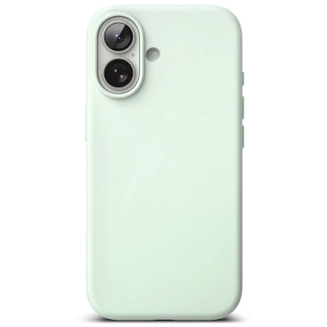 Etui do iPhone 17 Ringke Silicone Magnetic MagSafe Soft Mint