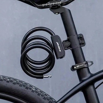 Rockbros RKS515-BK Fahrradschloss mit 1,1 m Schlüssel – Schwarz