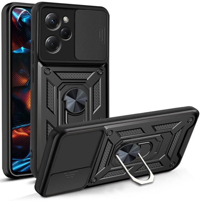 Etui na telefon Camshield Pro do Xiaomi Redmi Note 12 5G / Poco X5 5G Black