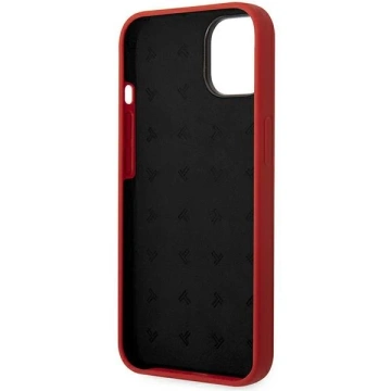 Tumi Liquid Silicone Hardcase für iPhone 14 Plus rot/rot