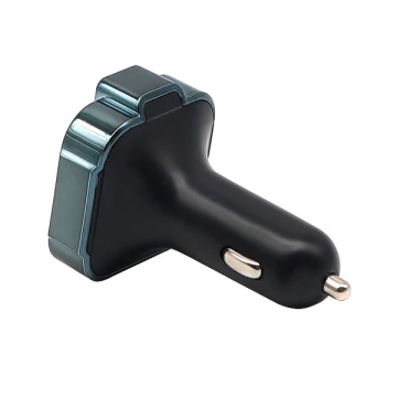 Ecobox FM-Transmitter Bluetooth 2xUSB Typ-C 2,4A 20W Schwarz