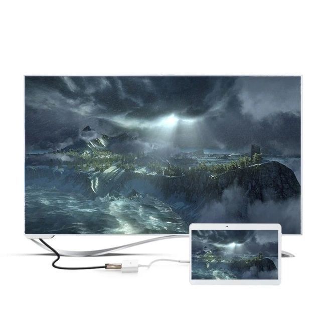 Adapter UGREEN przejściówka wideo micro HDMI - HDMI + VGA 30cm czarny (MM115)