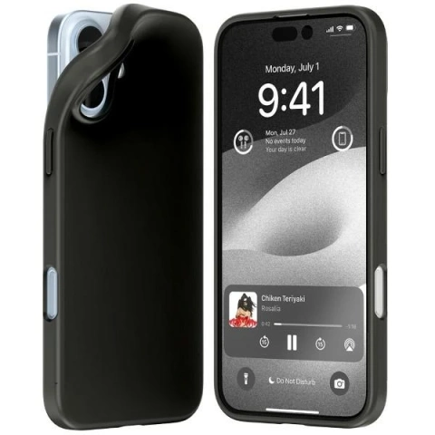 Mercury Soft Case für iPhone 16 Plus 6,7" Schwarz