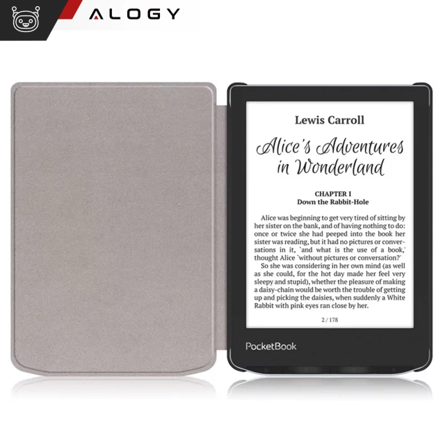 Etui ochronne na czytnik E-Book Alogy ProBook Cover obudowa do PocketBook Verse 629 / Verse Pro 634 / Verse Lite 619 Granatowe