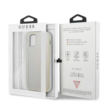 Guess GUHCP12M3D4GIRBL iPhone 12/12 Pro 6,1" opalowy/irisescent hardcase 4G 3D Pattern Collection