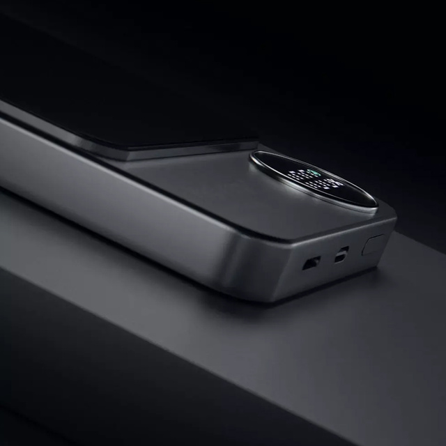 Powerbank 3mk MagSafe 10000 mAh QI USB-C Lightning LED MagSynergy bezprzewodowy indukcyjny Czarny