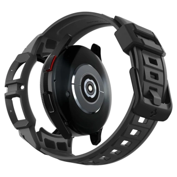 Etui Spigen Rugged Armor „Pro“ für Samsung Galaxy Watch 6 Classic (47 mm) schwarz