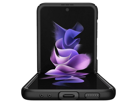 Spigen AirSkin Schutzhülle für Samsung Galaxy Z Flip 3 5G Schwarz