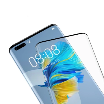 Baseus 0,25 mm gehärtetes Glas für Huawei Mate 40 Pro Vollbildabdeckung mit Rahmenmontagesatz (SGQJ010101)