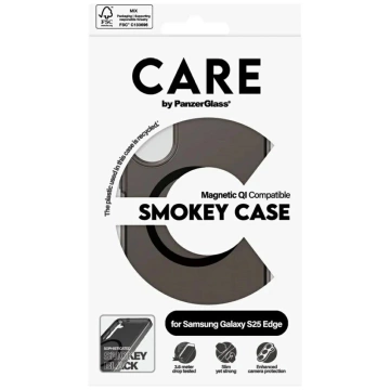 Etui do Samsung Galaxy S25 Edge CARE von PanzerGlass Flagship Dymny QI