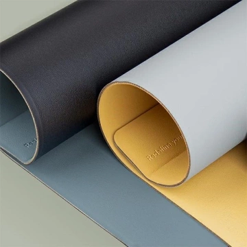 UNIQ Hagen doppelseitige magnetische Schreibtischunterlage 67x35 cm gelb-grau