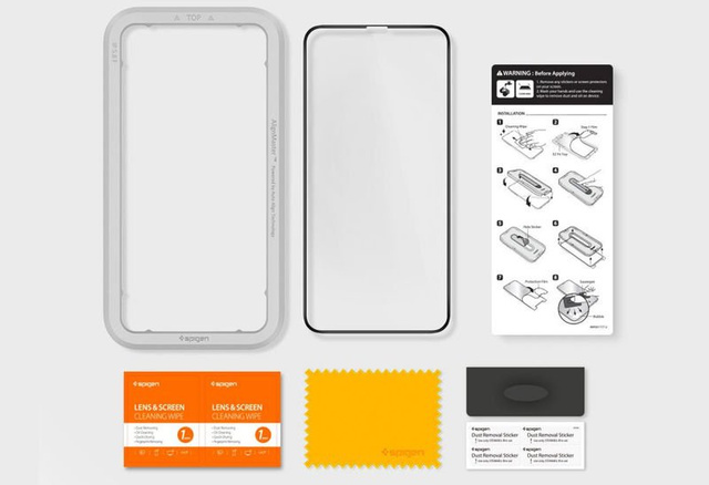 Szkło Spigen Align Master Glas.tR FC do iPhone 11 Pro Max/ Xs Max black