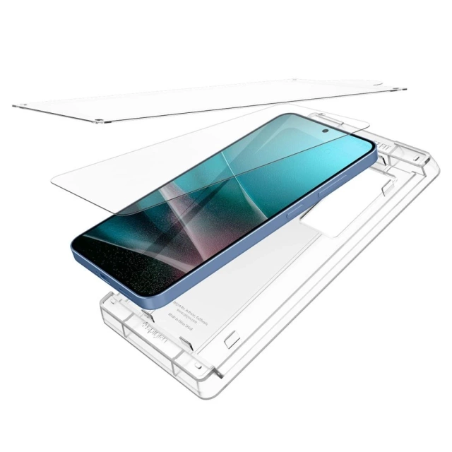 Szkło Hybrydowe do Samsung Galaxy S25 Spigen Elite Shield "EZ Fit" HD Clear