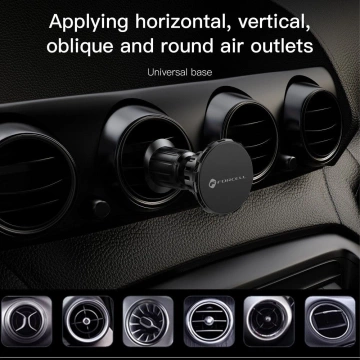 FORCELL F-GRIP MagElite Autohalterung magnetisch für Kühlergrill Schwarz