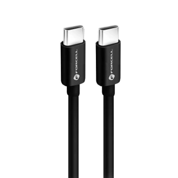 USB-C-auf-USB-C-Kabel 60 W, 2 m Forcell C338 QC 4.0 PD für 60-W-Ladegeräte