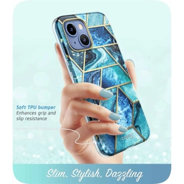 Supcase cosmo iphone 14 plus ozeanblau