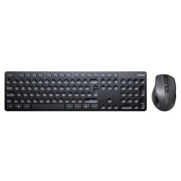 Ugreen MK006 Kabelloses Tastatur-Maus-Set 2,4 GHz Schwarz