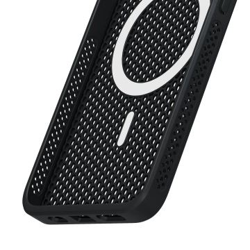 Hülle für Samsung Galaxy S24 Plus - 3mk COOLing MagCase Schwarz