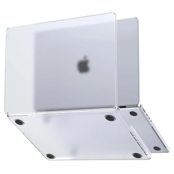 Schutzhülle für Apple MacBook Pro 16 - M1/M2/M3/M4 2021-2024 2025 Alogy AirGuard™ Flexible Hülle Matt Transparent Weiß
