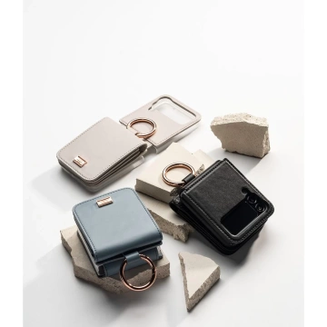 Etui Ringke Signature Card Pocket für Samsung Galaxy Z Flip 4 Schwarz