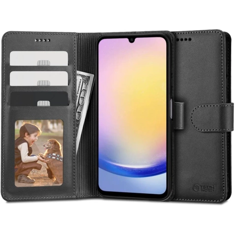 Etui portfel Wallet do Samsung Galaxy A25 5G Black