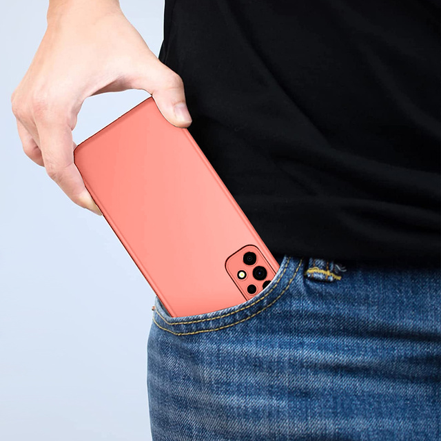 Etui ochronne do telefonu Alogy Thin Soft Case do Samsung Galaxy A53 / A53 5G Różowe + Szkło