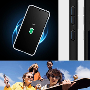 Etui do Samsung Galaxy A55 5G Spigen Ultra Hybrid Case obudowa plecki przezroczyste Matte Black