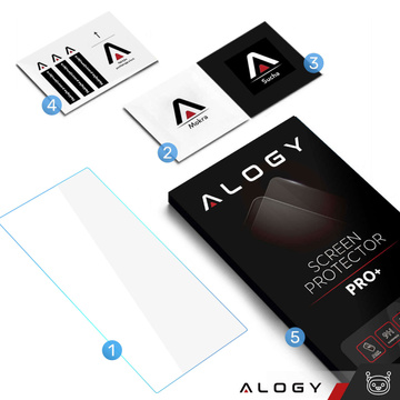 2x Panzerglas für Samsung Galaxy S24 Ultra Displayschutzglas 9H Alogy Pro
