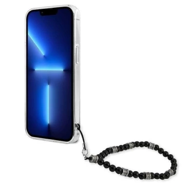 Guess GUHCP13SKPSBK iPhone 13 mini 5,4" Transparentes Hardcase Black Pearl