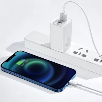 Baseus Superior USB-Kabel - Lightning 2,4 A 0,25 m Weiß (CALYS-02)