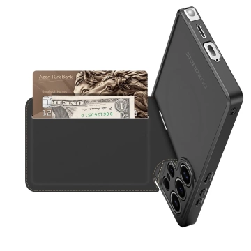 Etui Portfelowe do Samsung Galaxy S25 Ultra Dux Ducis Rafi II Czarny