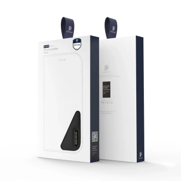 Etui ochronne Dux Ducis Hivo do Samsung Galaxy S23 Ultra pokrowiec z klapką portfel podstawka blokada RFID czerwone