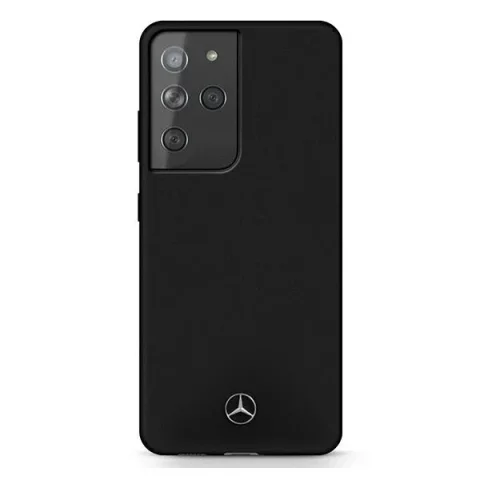 Etui Mercedes MEHCS21LSILBK do Samsung Galaxy S21 Ultra G998 hardcase Silicone Line