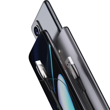 Baseus Glimmer Series Schnellladekabel USB-A - USB-C 100W 480Mbps 2m schwarz