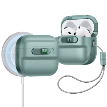 Etui ESR Pulse HaloLock MagSafe do AirPods 4 Zielone