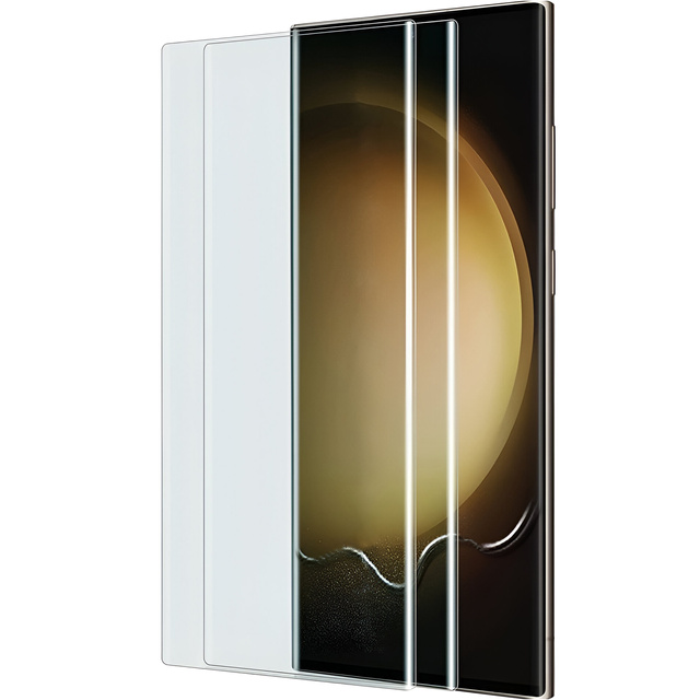 2x Szkło Hartowane UV do Samsung Galaxy S23 Ultra na cały ekran UVTG+ 2-PACK